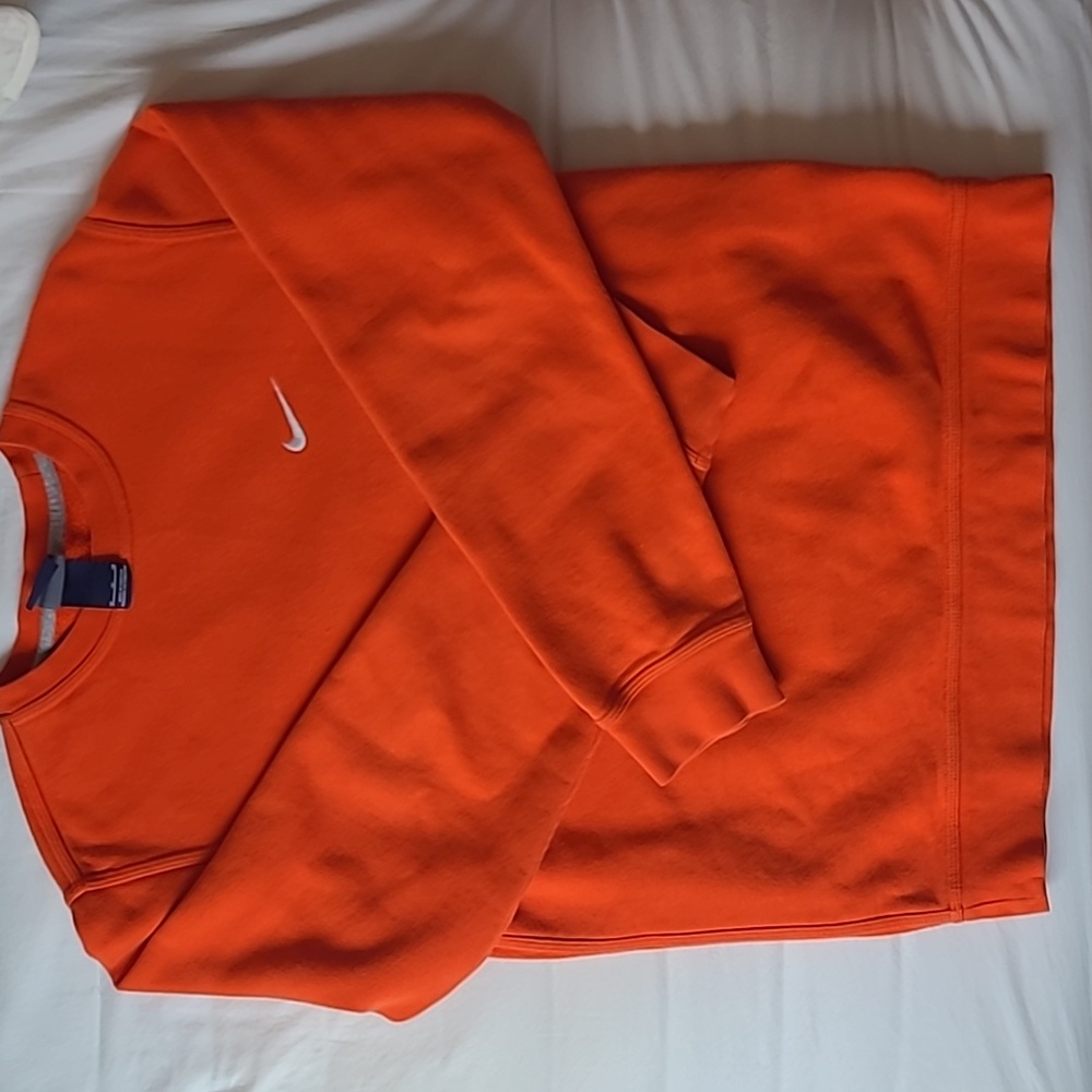 Orange Nike Crewneck